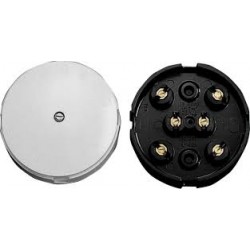 Electrical Junction Box Round 6 Way 15Amp Electrical Junction Box Round 6 Way 15Amp